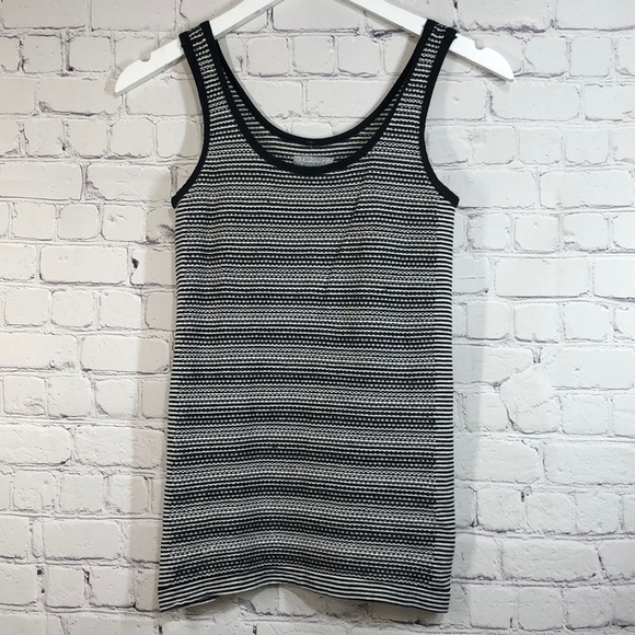 Athleta tank stretch black and white - Picture 1 of 5